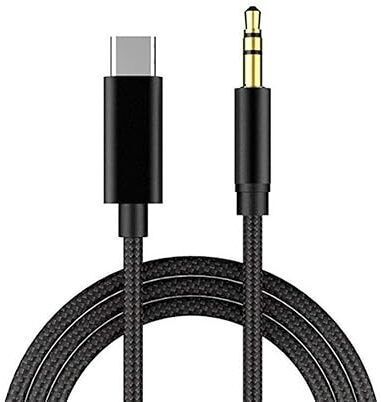 TECHGEAR Black USB C to 3.5mm Male Aux Cable Phone Converter-image-23