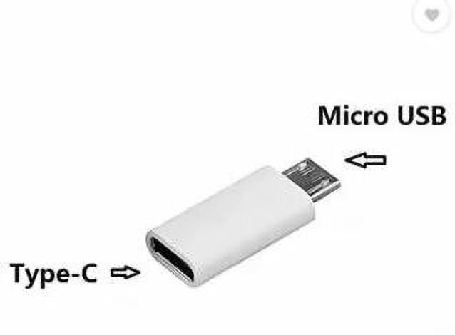 TECHGEAR White USB 3.1 Type C Female to Micro USB Type B 2.0 Male Data Sync Adapter Phone Converter-image-13