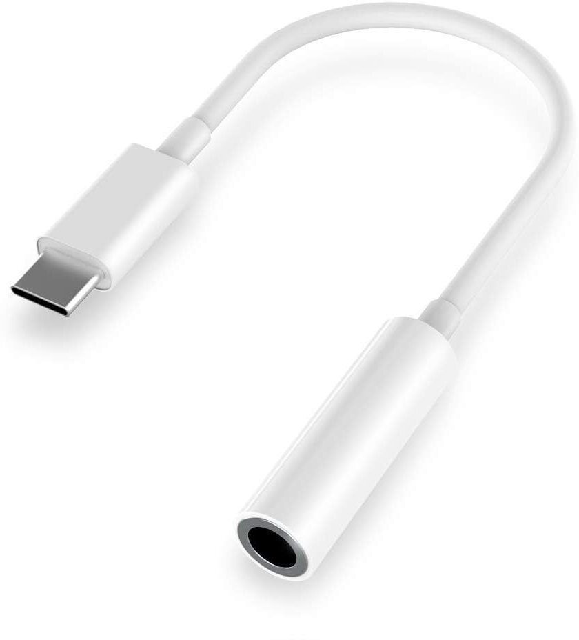 CABTRONICS White USB-C Audio Adapter for Headphones – Durable & Clear Sound Phone Converter-image-29