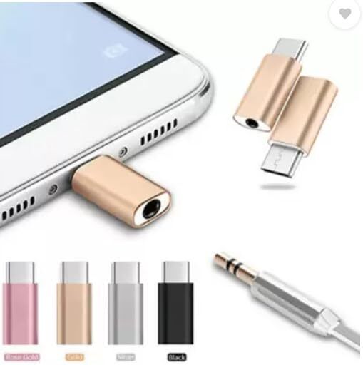 TECHEL Multicolor Buy Headphone Jack Adapter Type-C to AUX Audio Converter MB28 Phone Converter-image-6