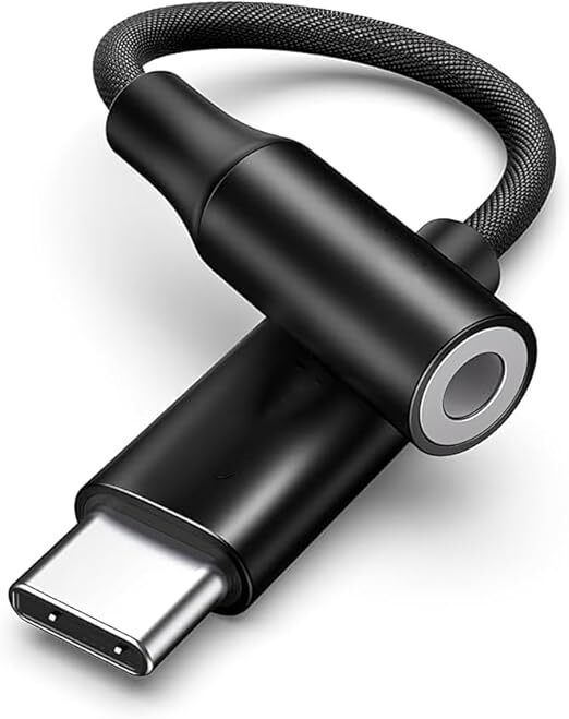 HOMEMO For IPhone 15 Series&Galaxy A&F&M&S Series&Redmi&OnePlus&Google&Nothing(Black) Type C to 3.5 mm Jack Adapter DAC Mobile Compatible Headphone Stereo Audio Aux Phone Converter-image-26