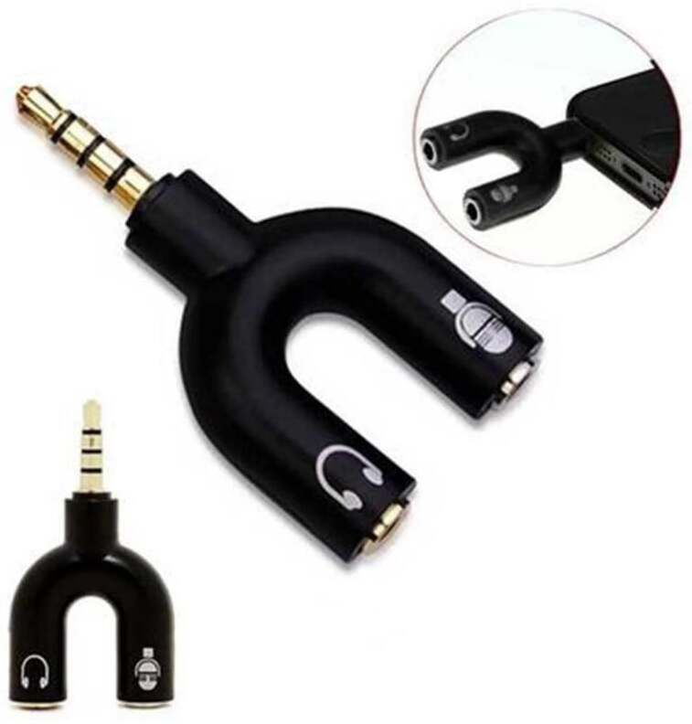 IMMUTABLE Multicolor RME-New U Shape Audio Jack to Headphone Converter ZVV4 Phone Converter-image-37