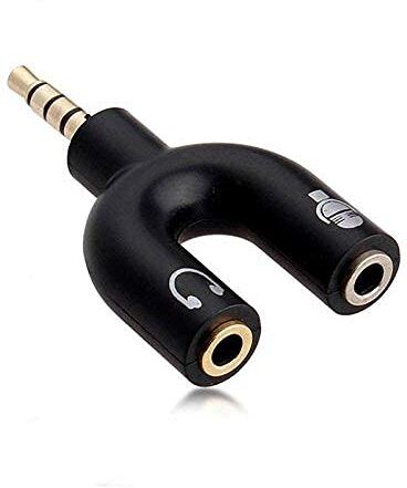 IMMUTABLE Multicolor RME-New U Shape Audio Jack to Headphone Converter ZVV28 Phone Converter-image-47
