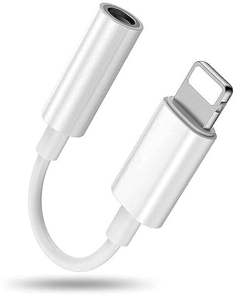 ZENIFY White Audio Jack i-Phone Headphone Adapter, Lightnig to 3.5mm Headphone Phone Converter-picture-12