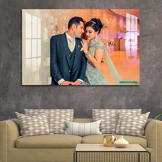 Customised Acralic Photo Frame for Wall | Personalized Clear Acrylic Wall Mount 12 inch Acralic Frame 12 X 18, Send Photo on 8989650192 and call for any details)-image-33
