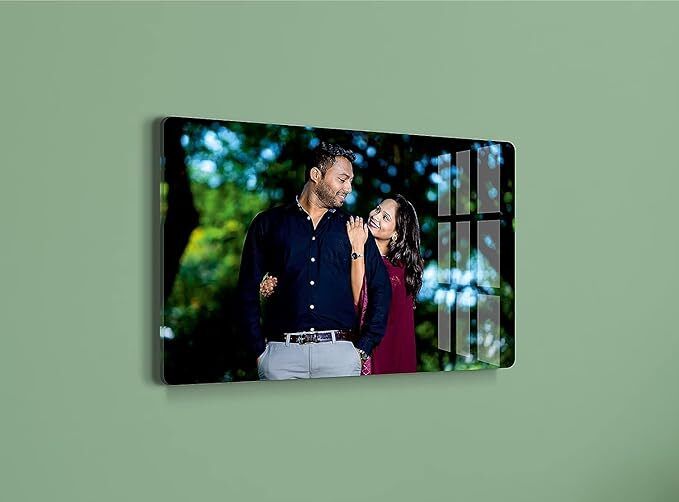 Personalized Clear Acrylic Wall Mount 8 inch Customised Photo Frame 8*12, Send Photo on 8989650192 and call for any details)-image-21