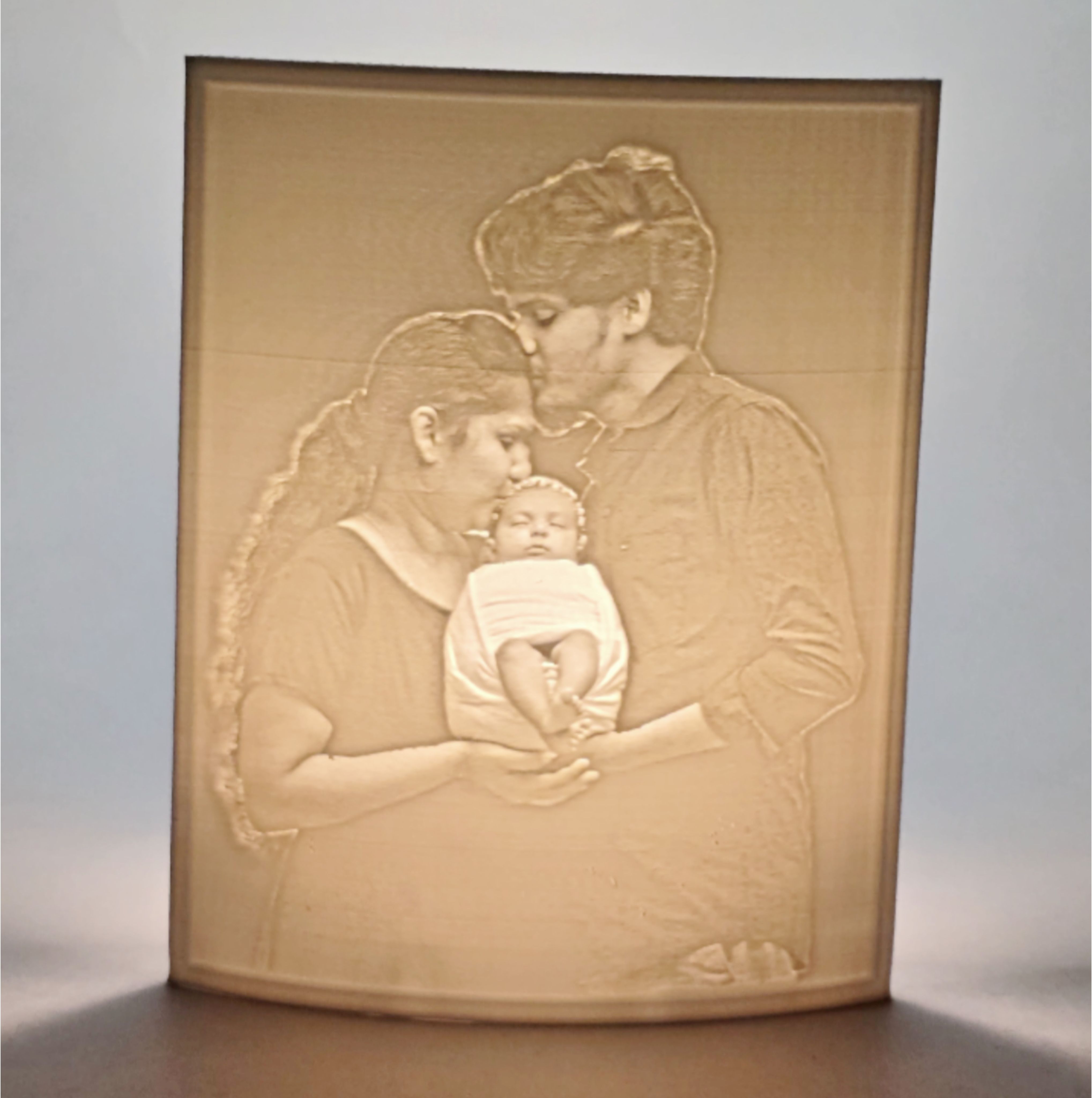 3D0027 5.12 inch Customization: Personalized with photo