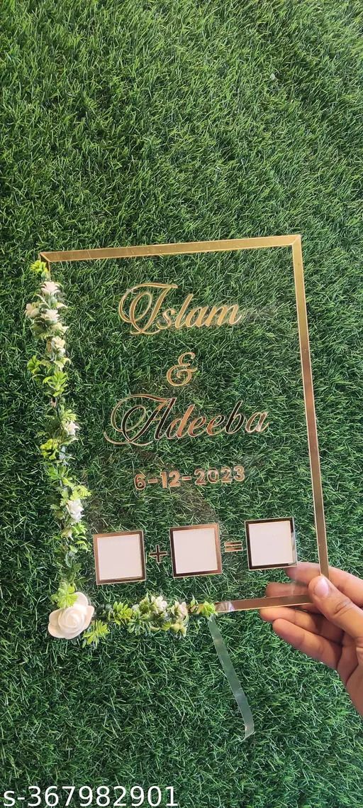 Couple Thumb Impression Gift Wedding Thumb Print Couple Gift with Personalized 12 inch Customized photo frame-image-46