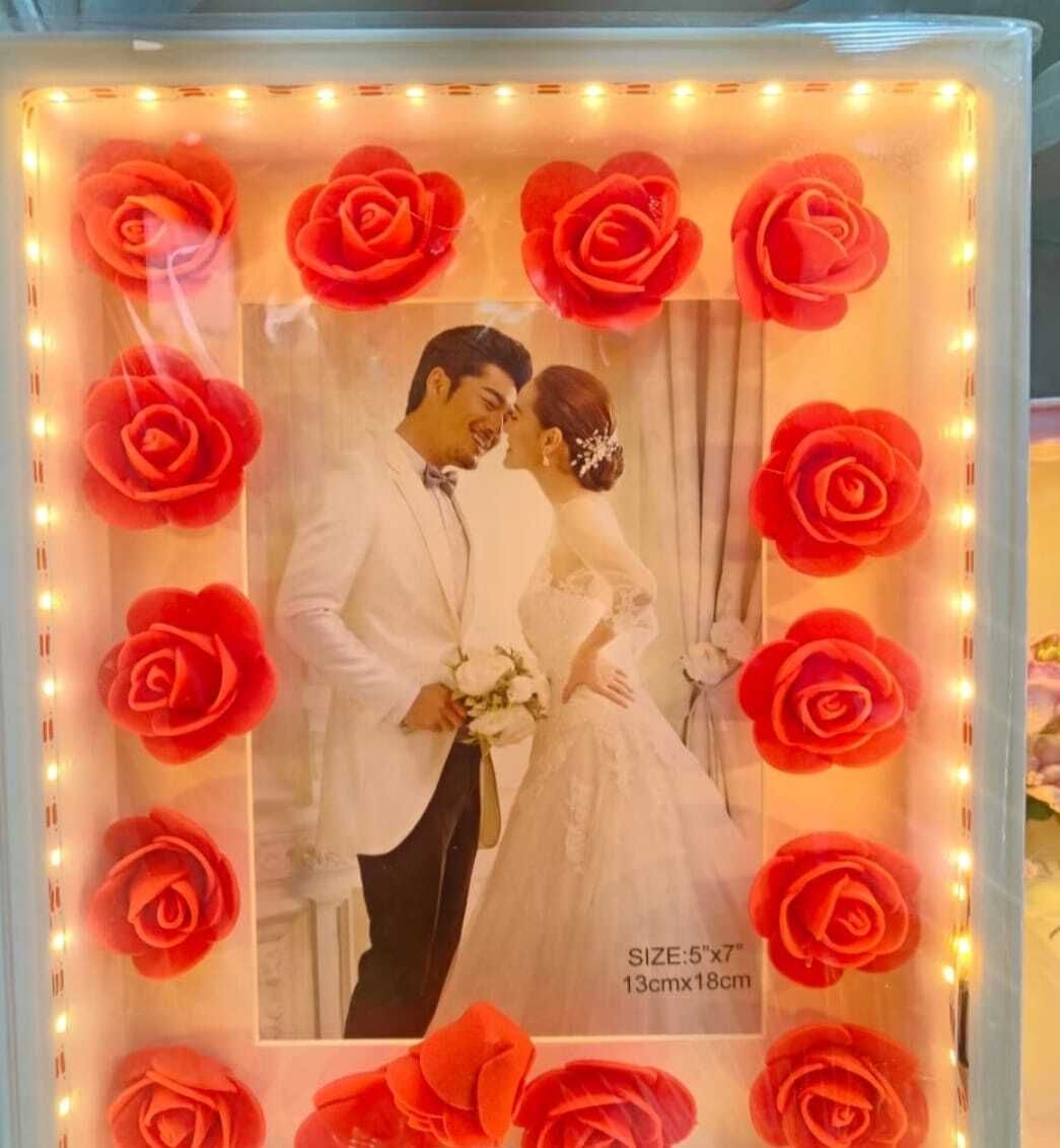 photo frame change light colour 8 inch Decoration-image-40