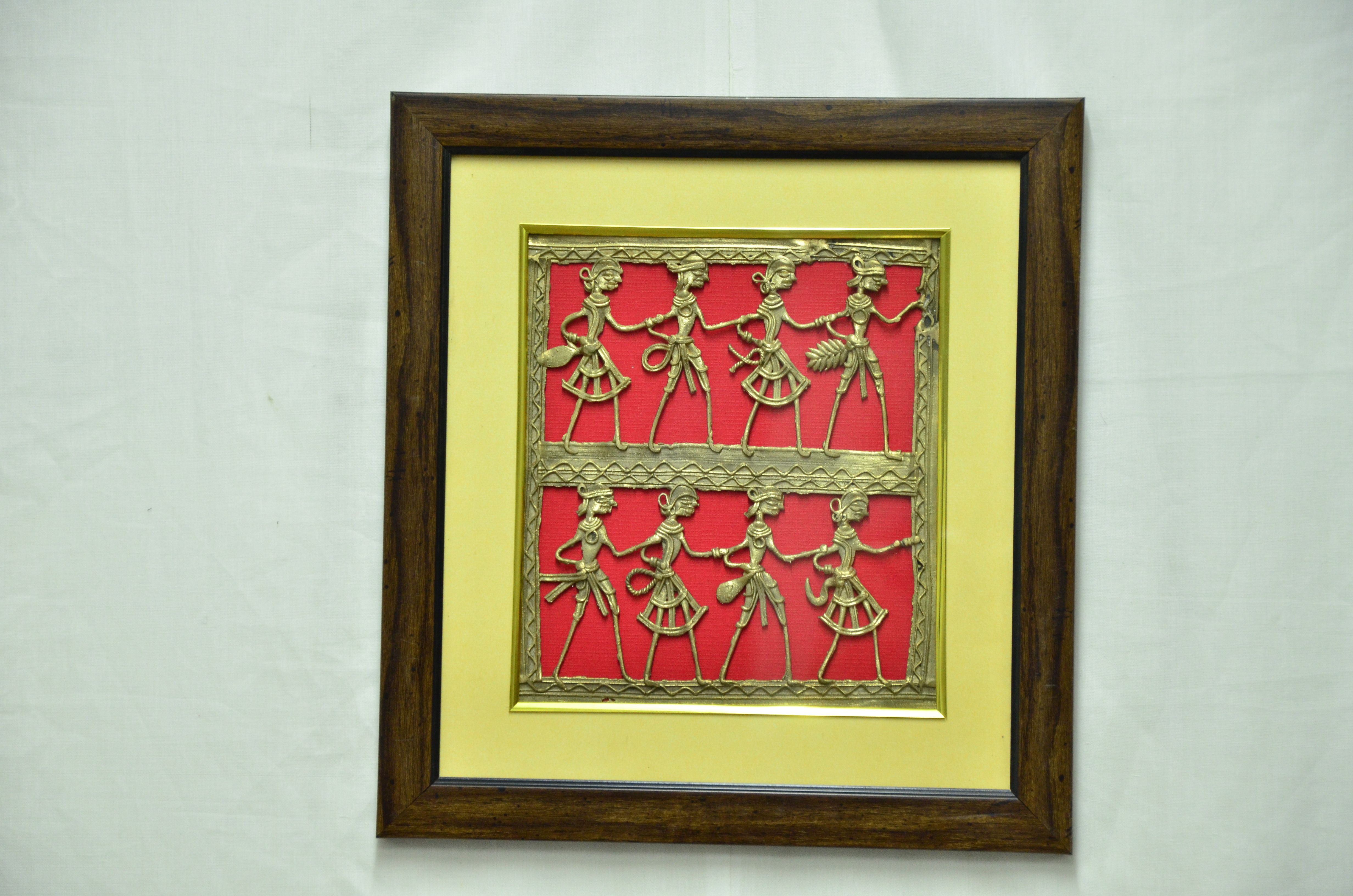 Dk00523 12 inch DHK 8Fig Jali, Dhokra Fig jali-image-44