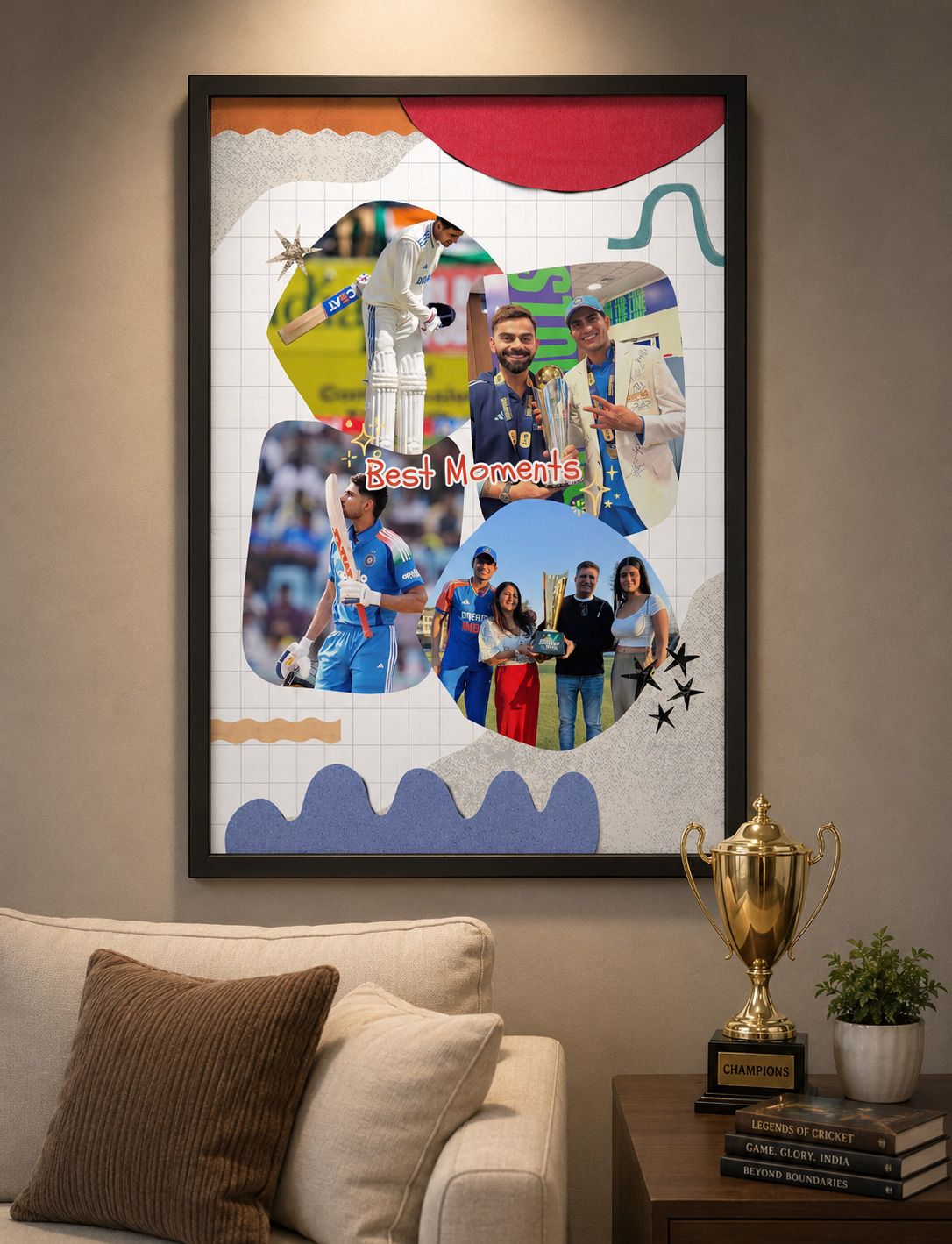 Wall photo frame ,Birthday photo frame etc Send photos (8949485441) (Black) 14 inch Digital customize-image-9