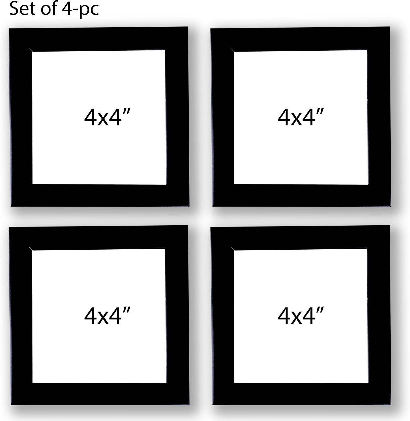 4x4 Mini Frame Black 4 inch Digital photo frame-image-26