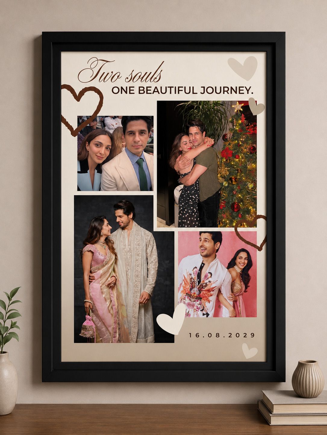 anbhi creation Photo frame couple customized 14 inch Digital-picture-38