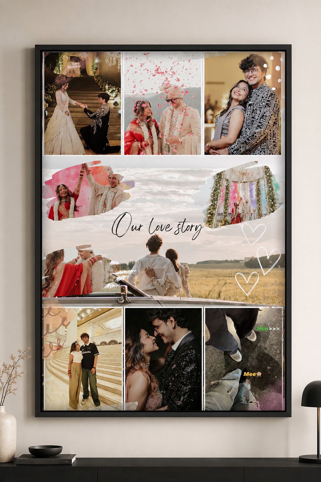 Photo frame large premium quality (send photos on 8949485441) 14 inch Digital-image-49