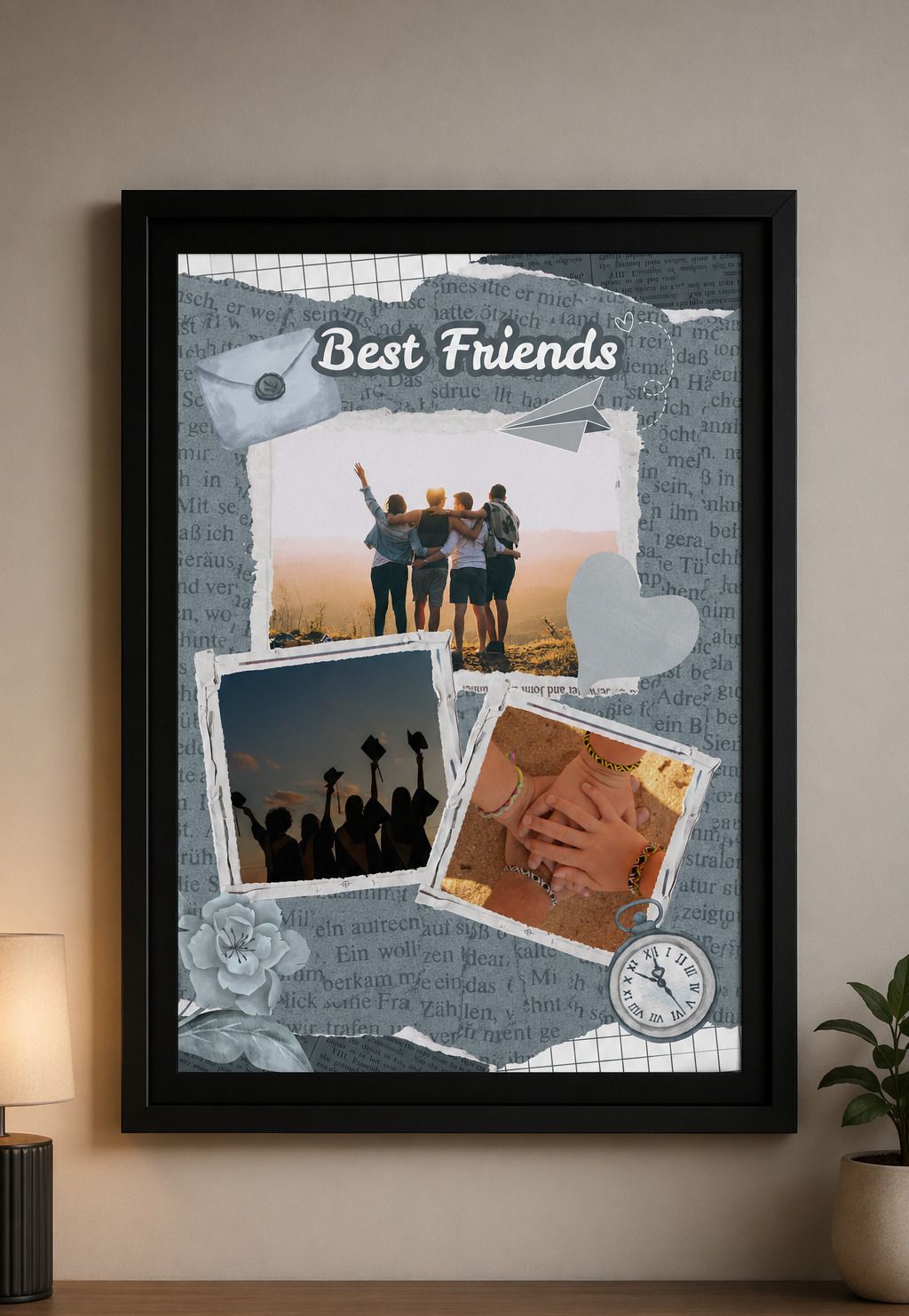 Photo frame friends A4 size 14 inch Digital-image-28