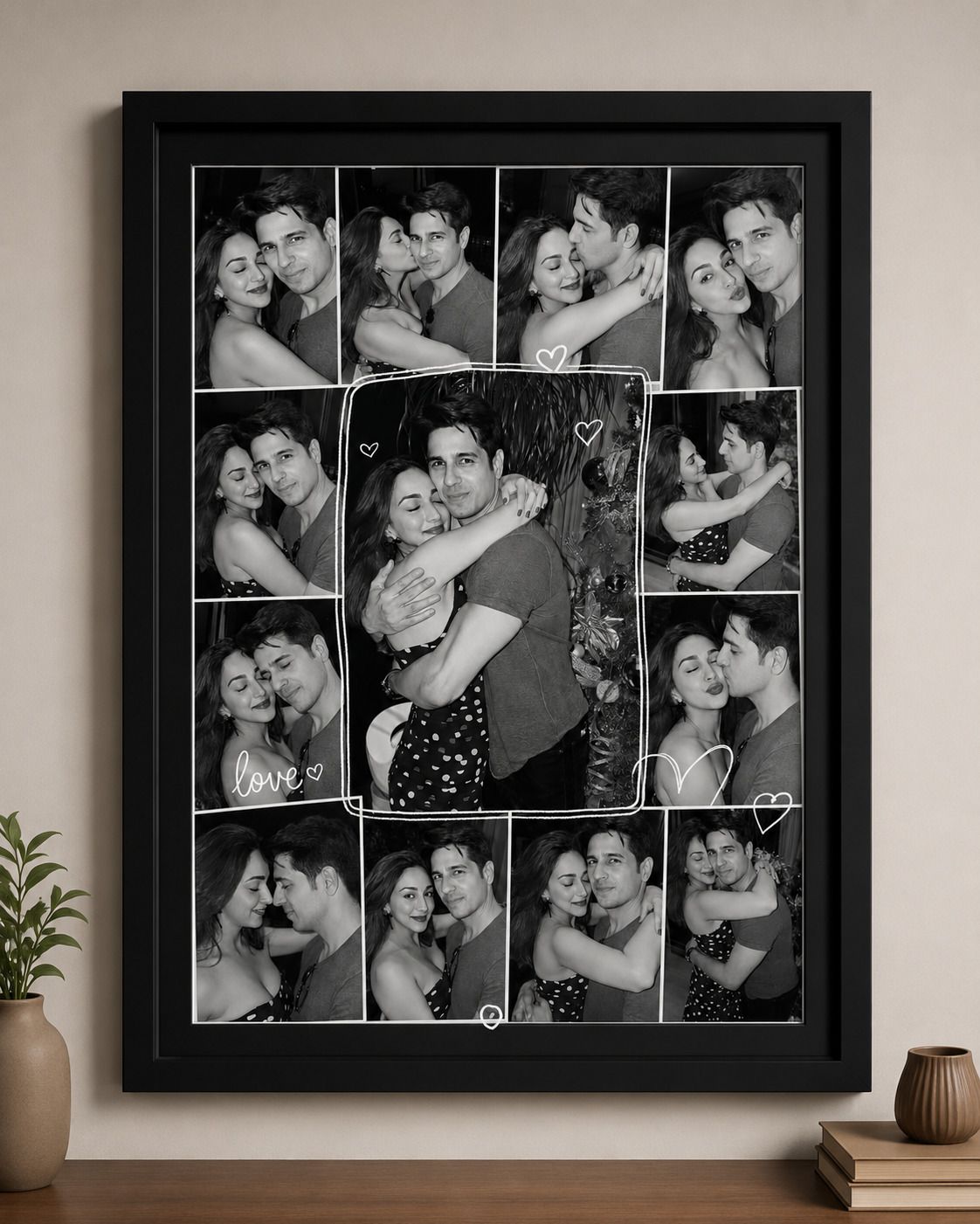 Photo frame illusion love ( send photos on 8949485441) 14 inch Digital-image-39
