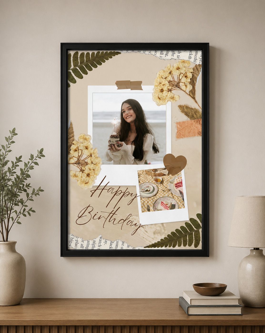 anbhi creation Photo Frame for birthday (send photos on 8949485441) 14 inch Digital-picture-15