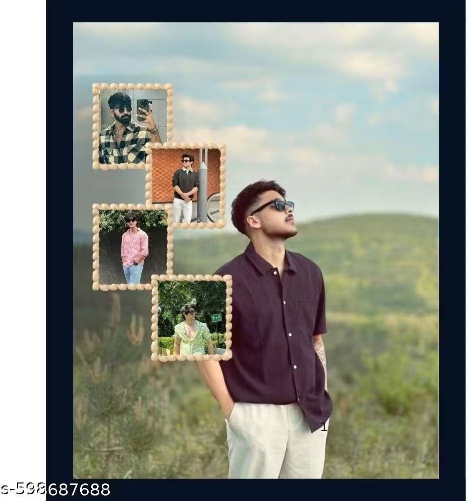 Geetika photo frame 5 photos... 96.3 inch frinds diz.Frame A4 size 5 photos format-image-29
