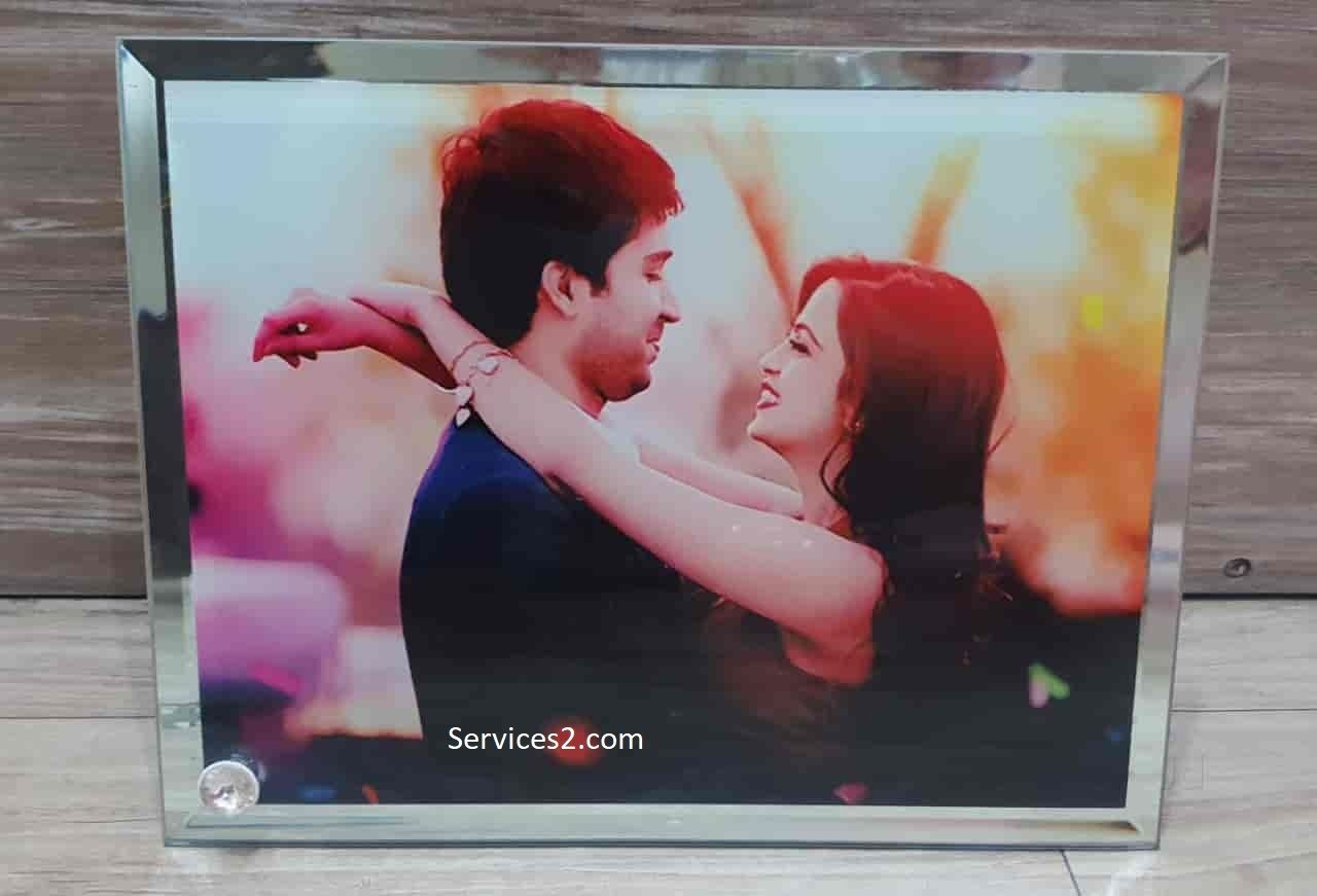 Customized Photo Frame – Personalized Print with Your Photo | Photo Frame Gift 9 inch Glass-image-22