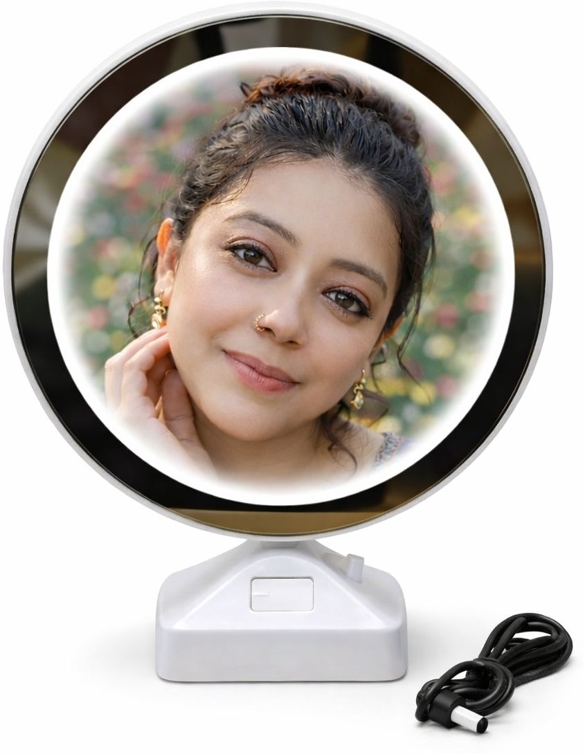 Magic mirror photo frame 7 inch LED LIGHT-image-24