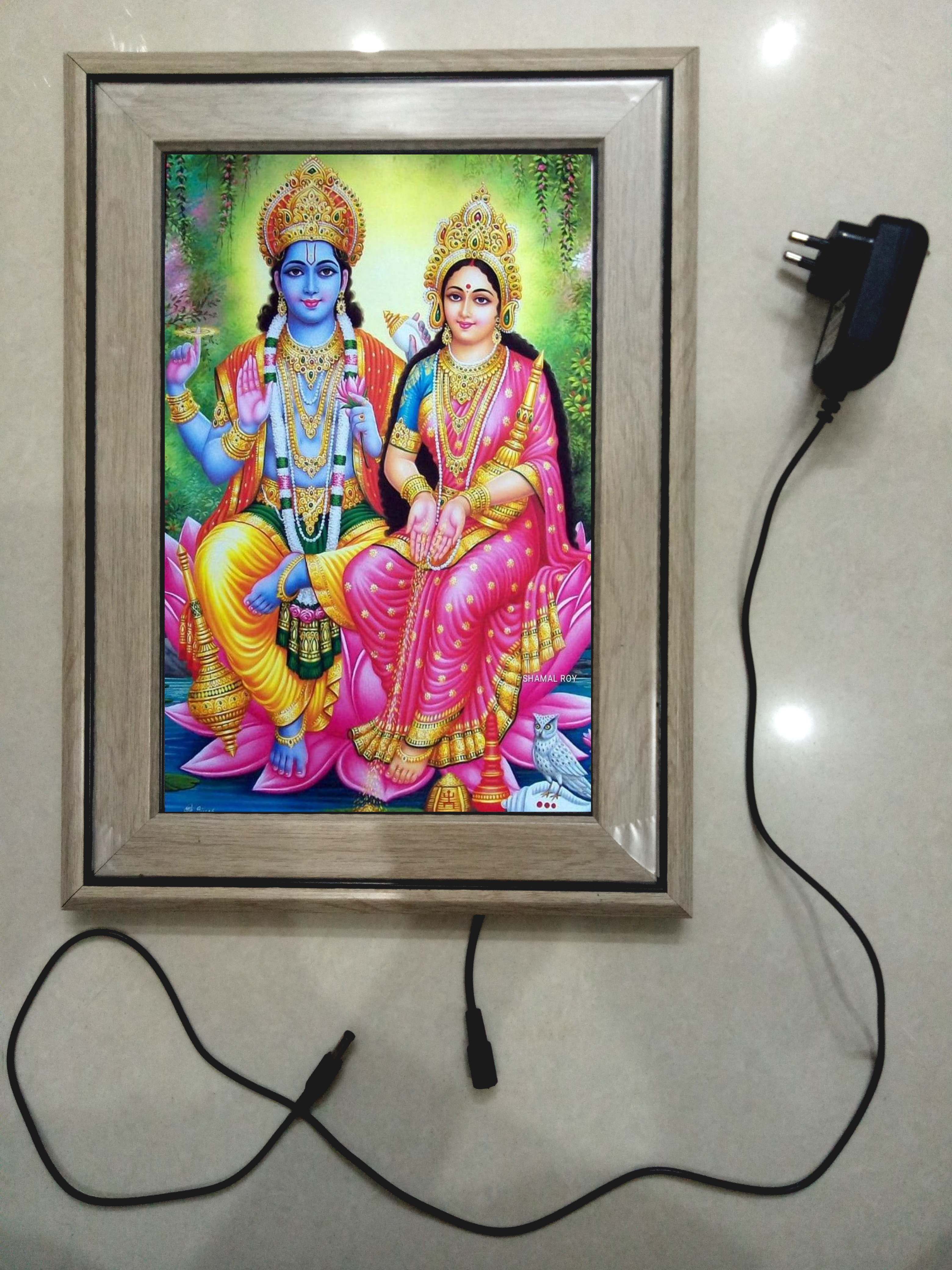LAXMI NARAYAN FRAME 15.5 inch LED PHOTO FRAME-image-41