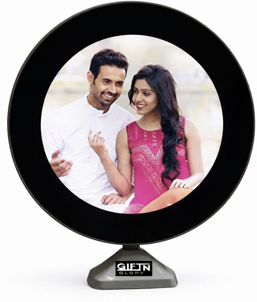 Magic LED Mirror Photo Frame 8 inch Magic Mirror-image-5
