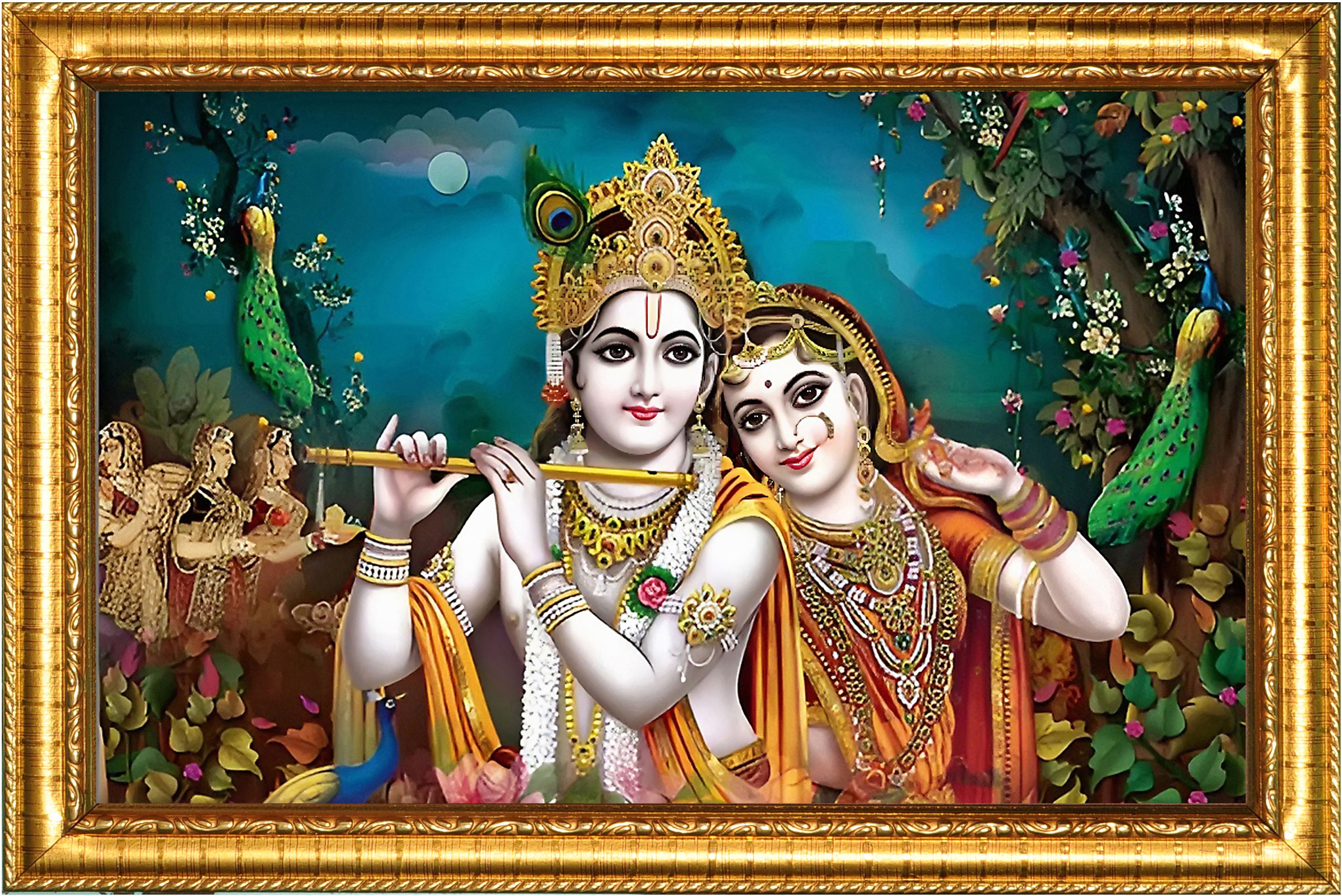 Shree Radha Krishna_02 12 inch No Glass Use-image-26