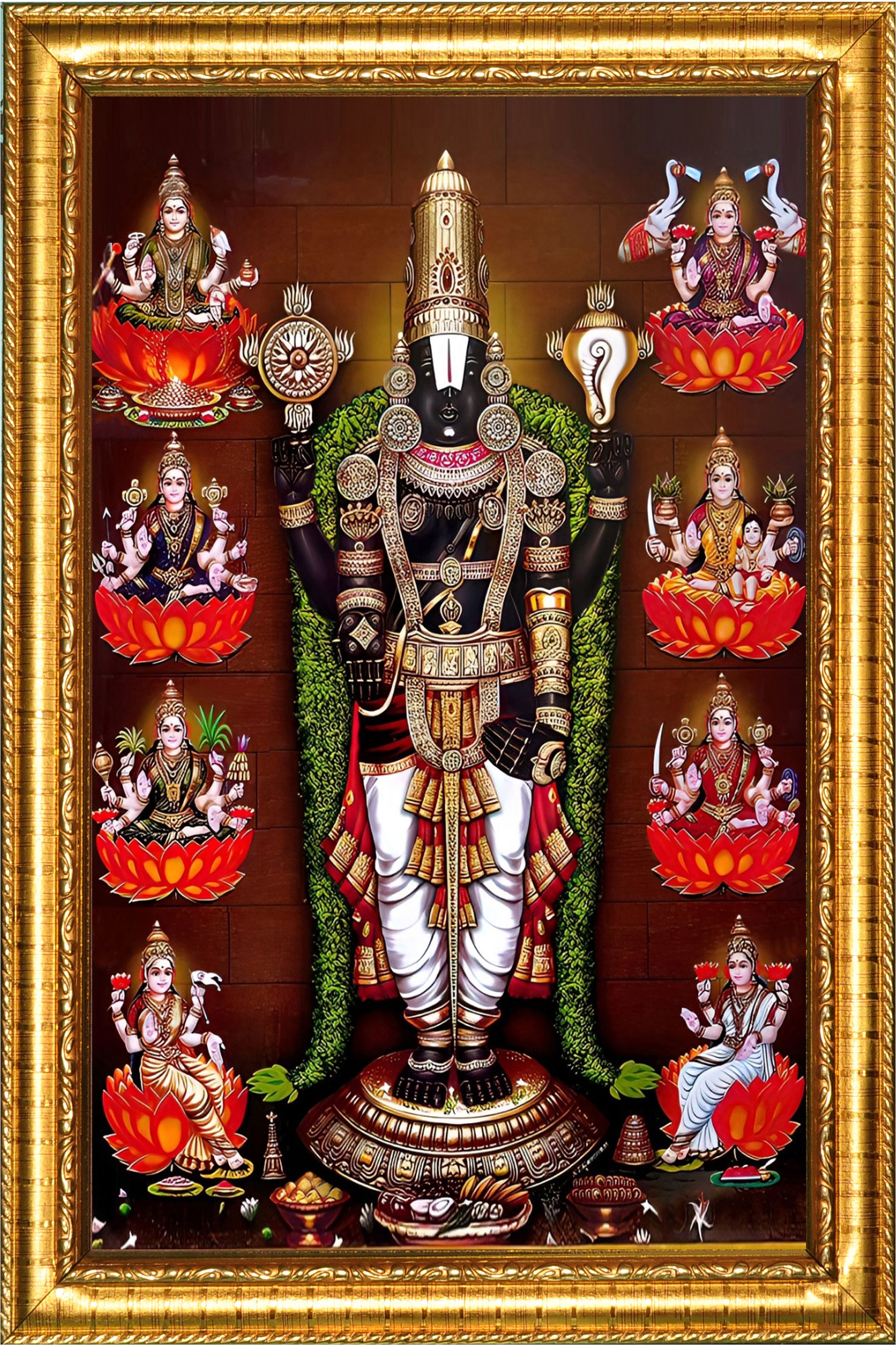 Tirupati 12 inch No Glass Use