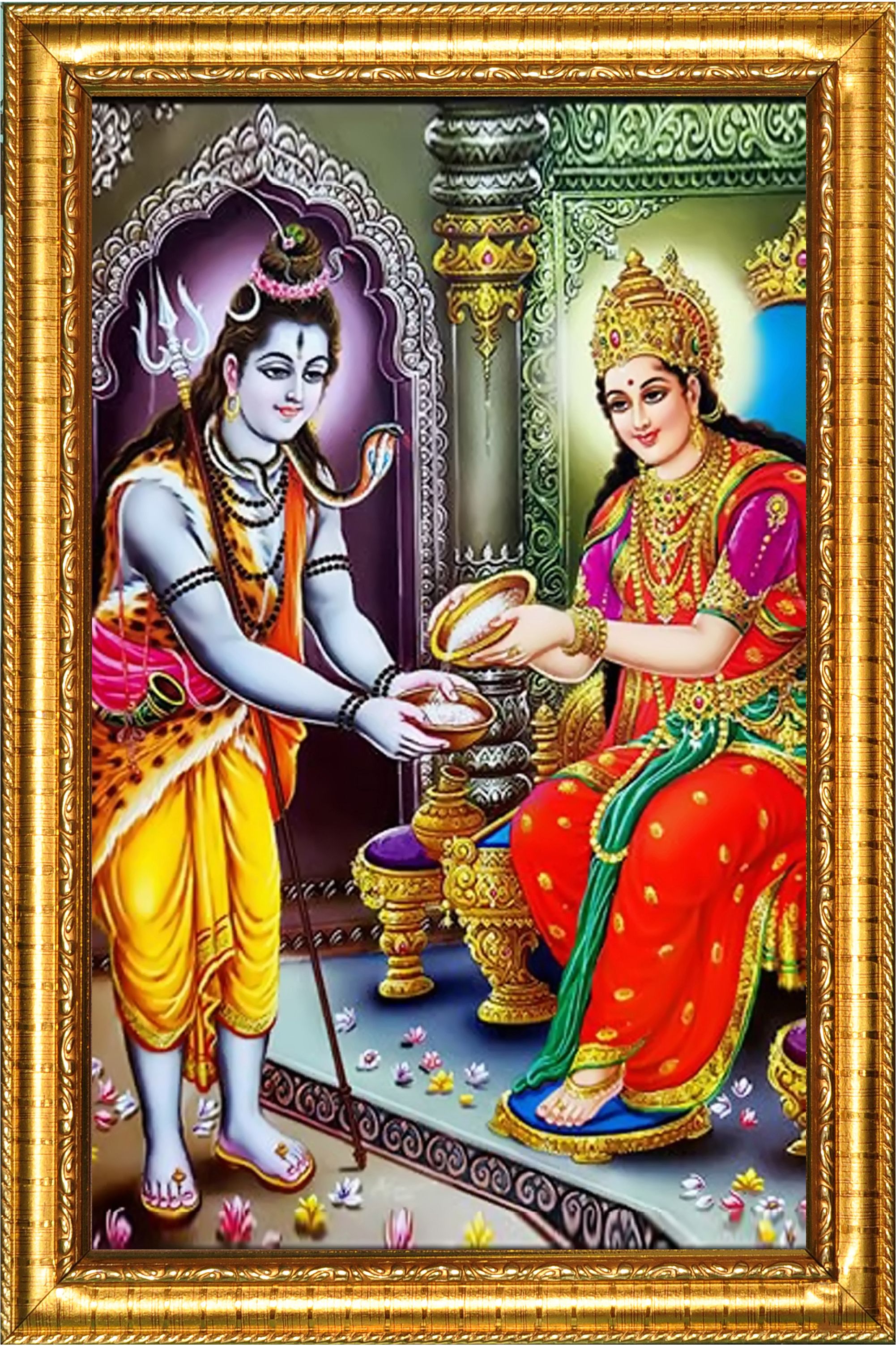 Anirudhacharya -ji 03 12 inch No Glass Use