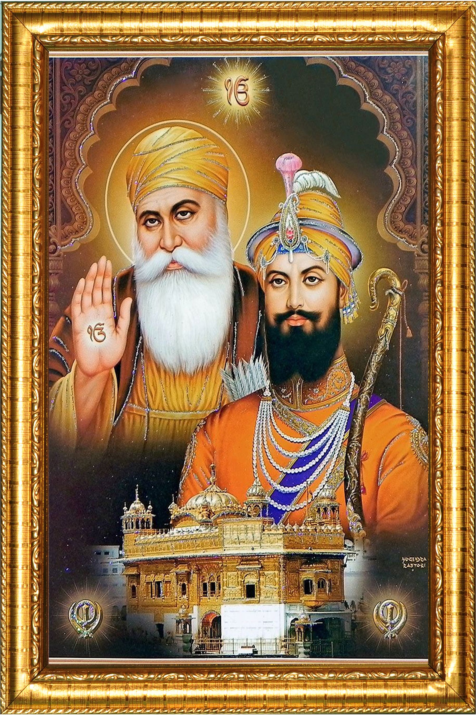 Baba Nanak 03 12 inch No Glass Use-image-33