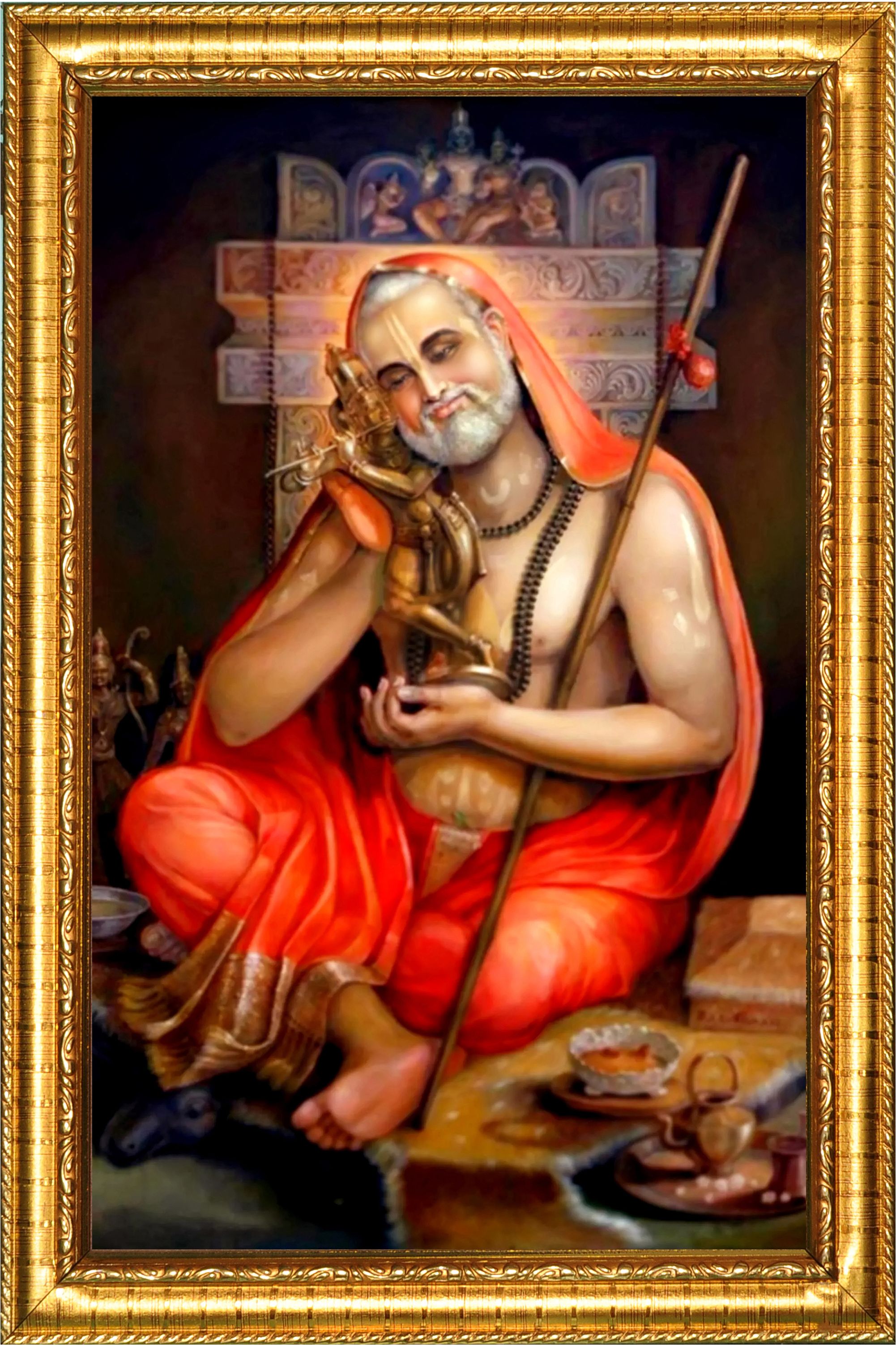 jashvira Raghwendra Swami-2 12 inch No Glass Use-picture-33
