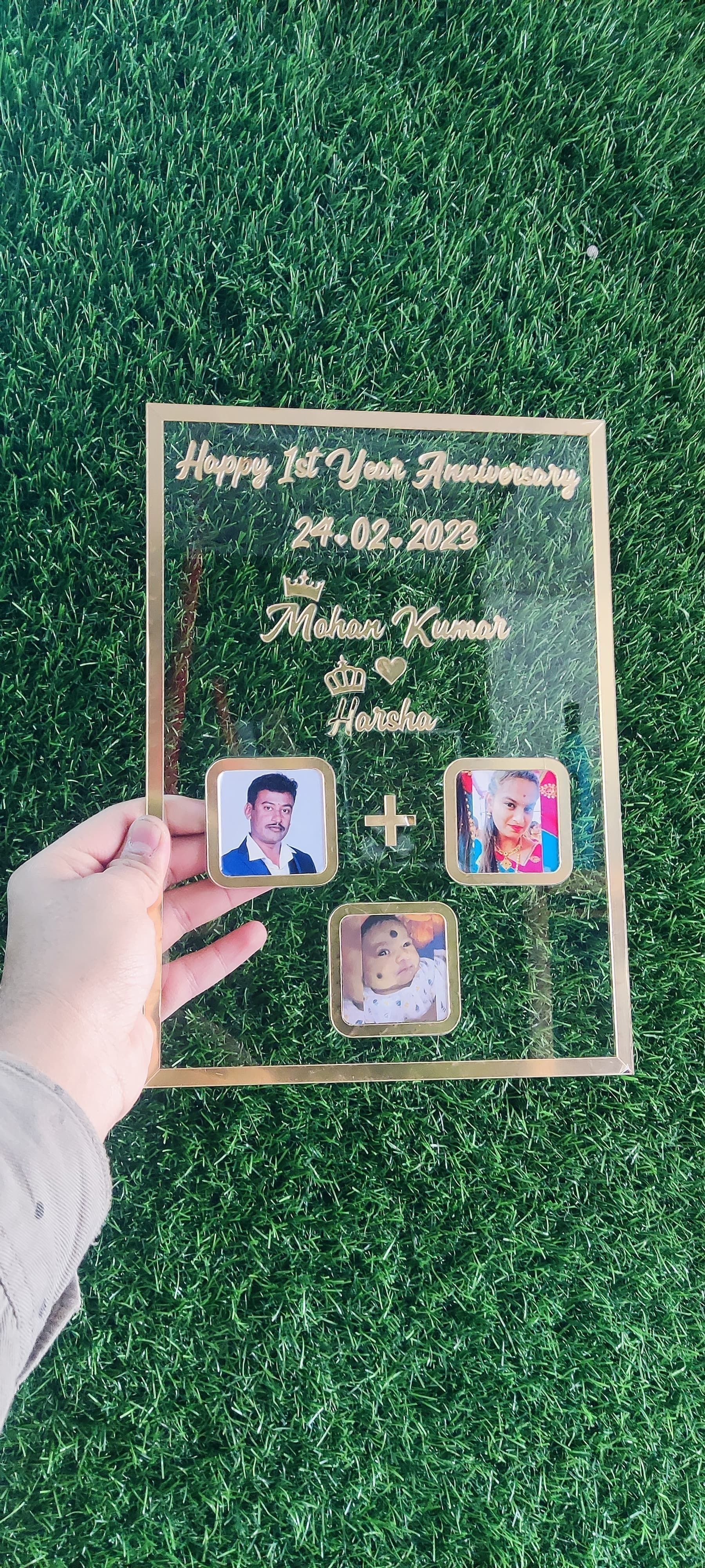 inventoo Couple PHOTO Gift | FIRST CHILD GIFT | Couple Gift 11 inch Personalized Couple Photo Frame-picture-14