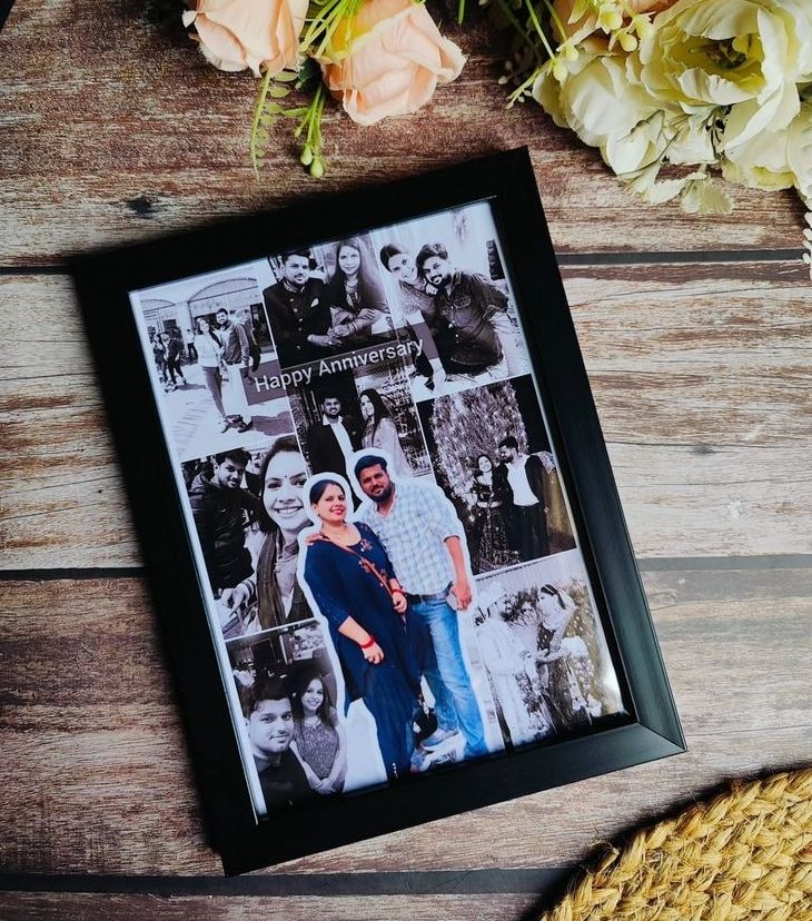 A4 size photo frame 1 inch Plastic-image-6