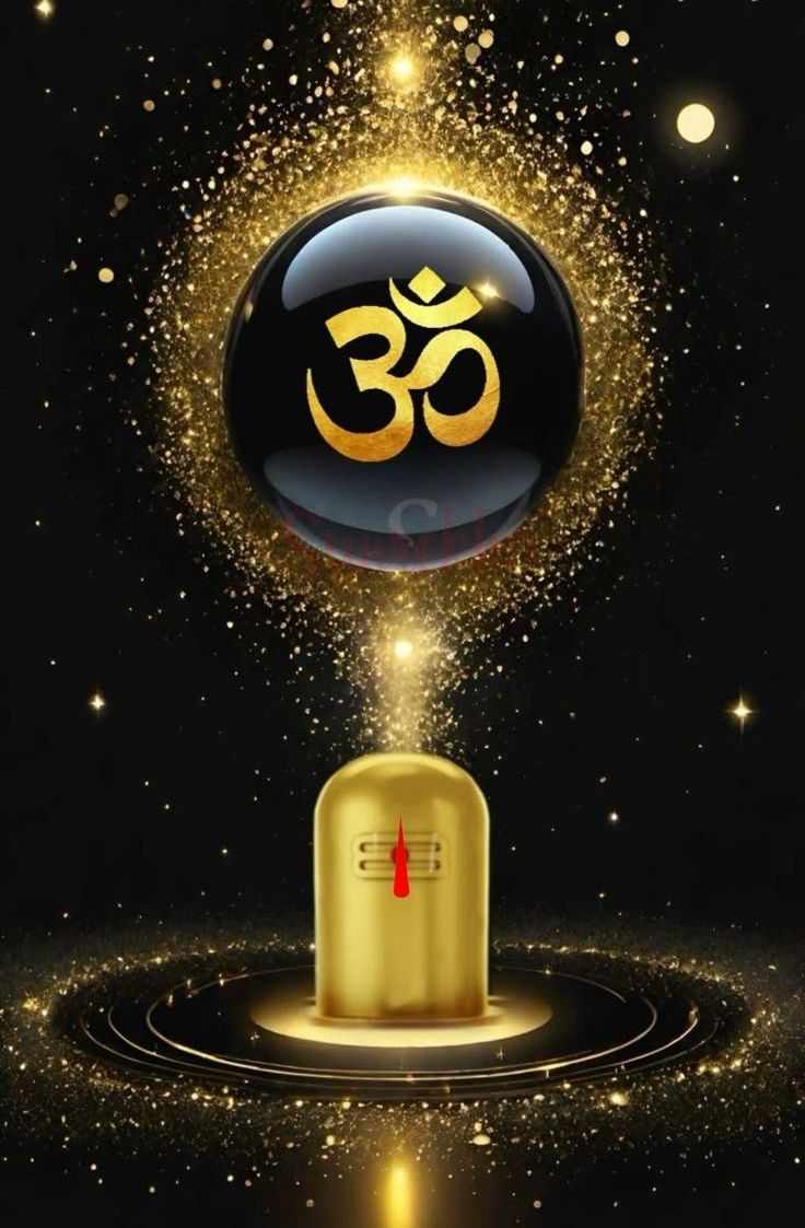 Shivling with Om photo Frame A4 size wooden wall photo Frame 12 inch Reprint-image-44
