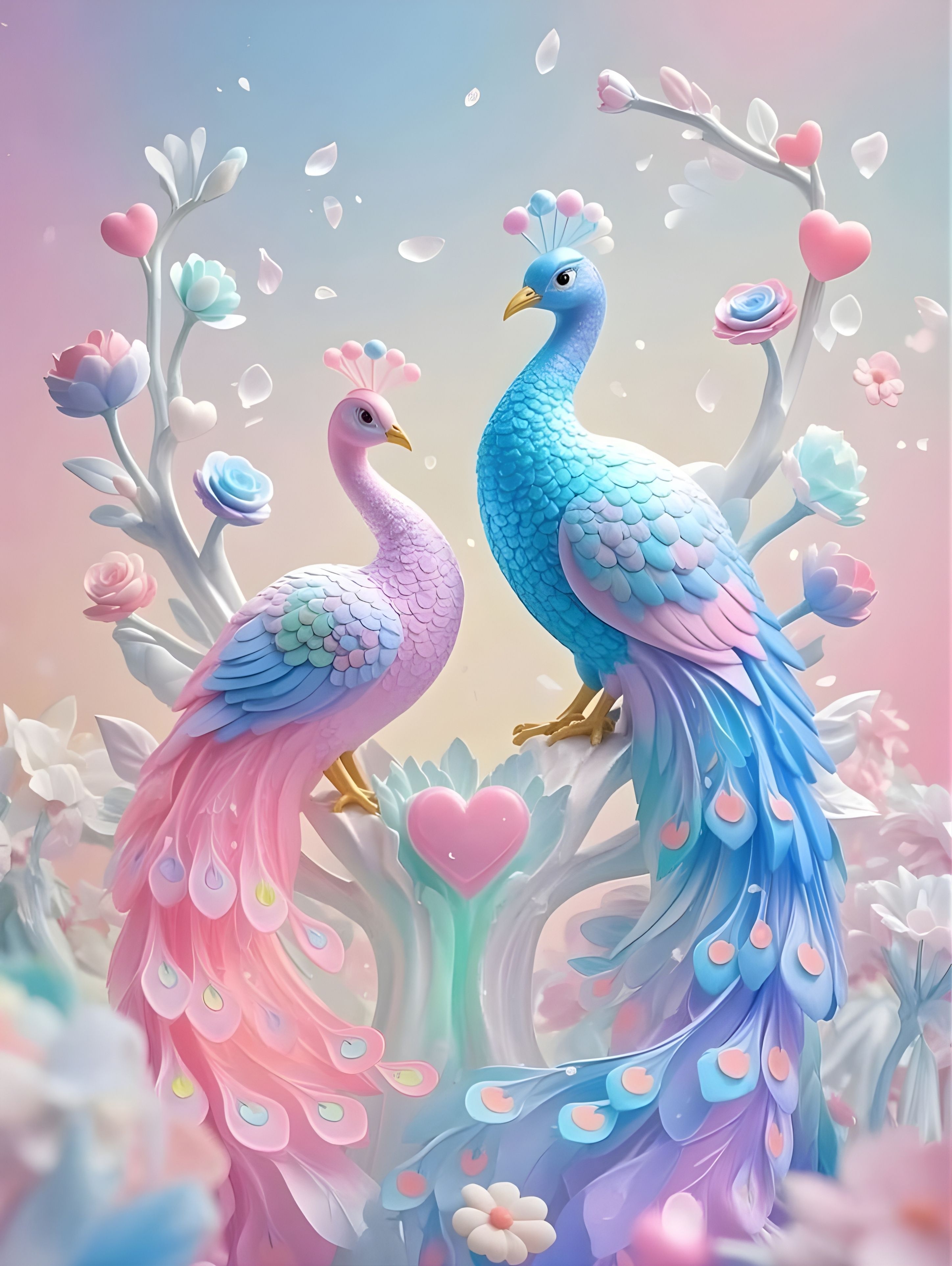 Very attractive 2 peacock photo frame A4 size wooden wall photo Frame 12 inch Reprint-image-49