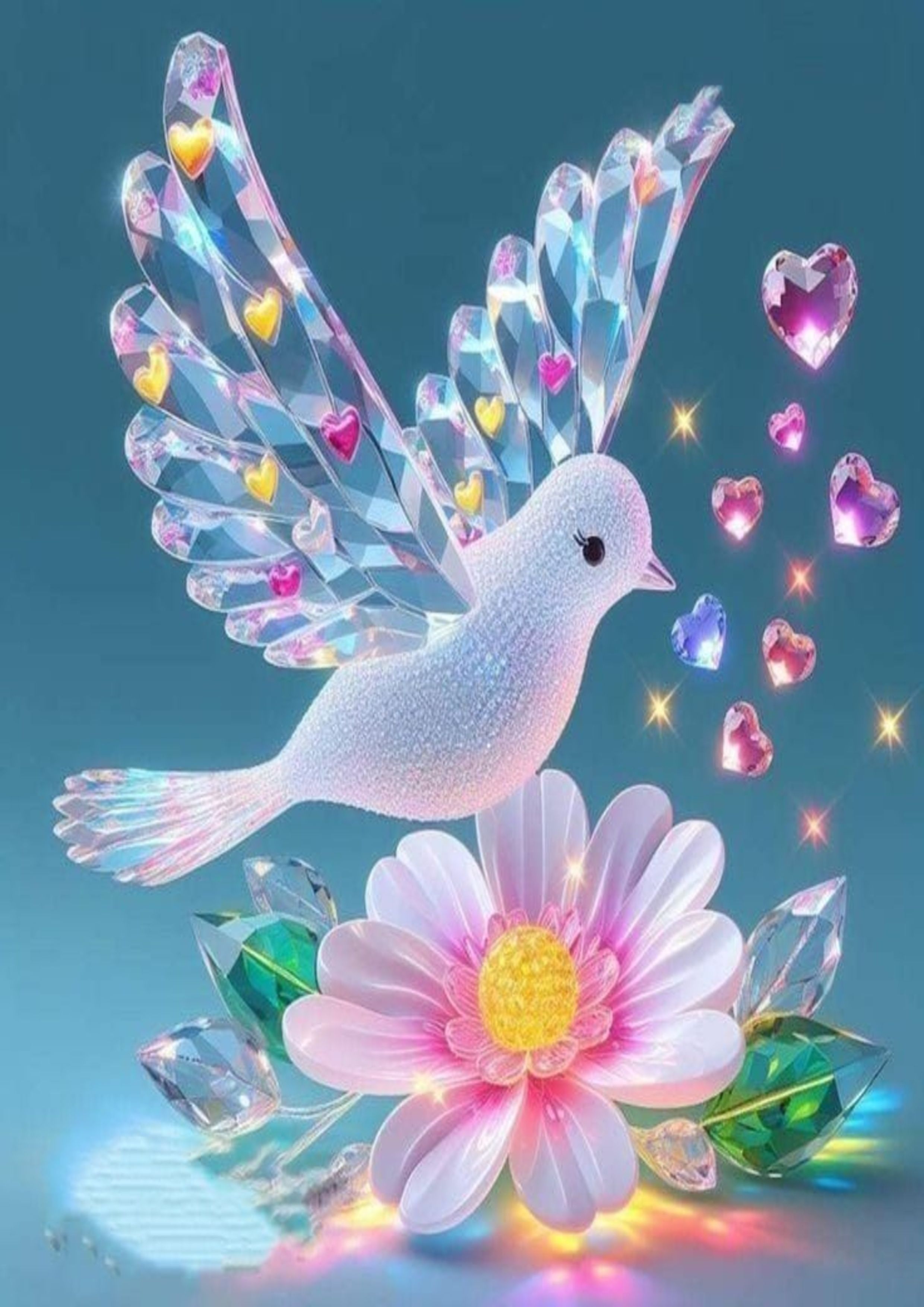 abhay & nirbhay store Very attractive Bird photo Frame 12 inch Reprint-picture-23