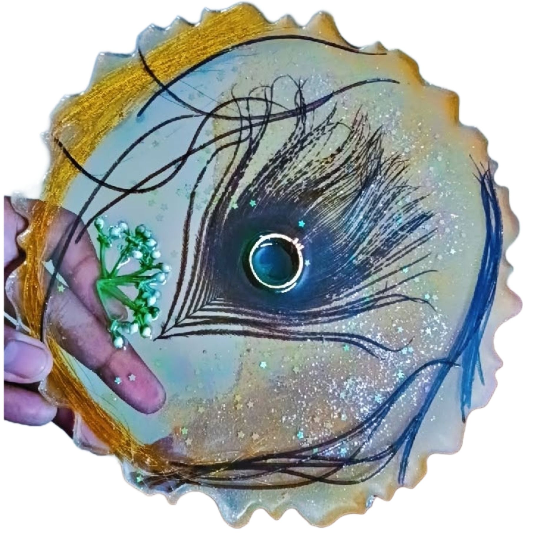 sj enterprises Resin art customized contact 8618550957 10 inch Resin art-picture-11