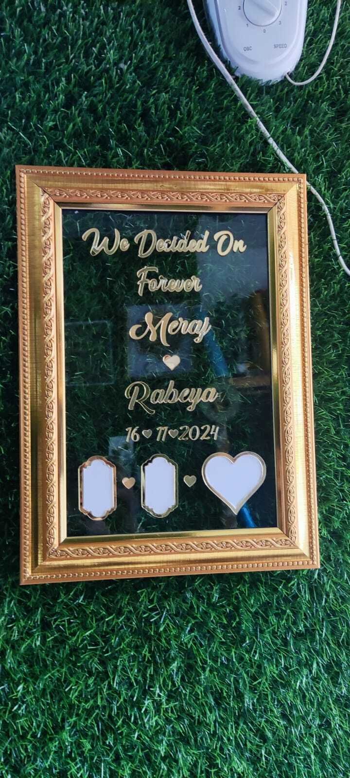 Couple Thumb Impression Gift | Wedding Thumb Print | Couple Gift 8 inch Send Photo on 8989650192 and call for any details