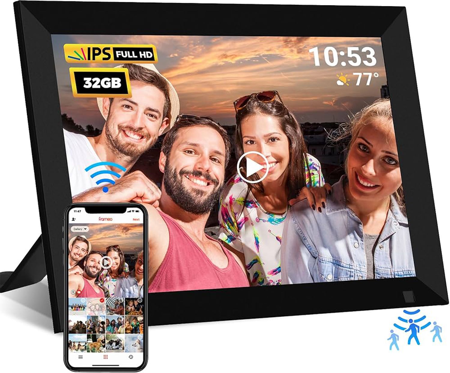 ST-01 10.1 inch STAIETECH Digital Photo Frame-picture-35