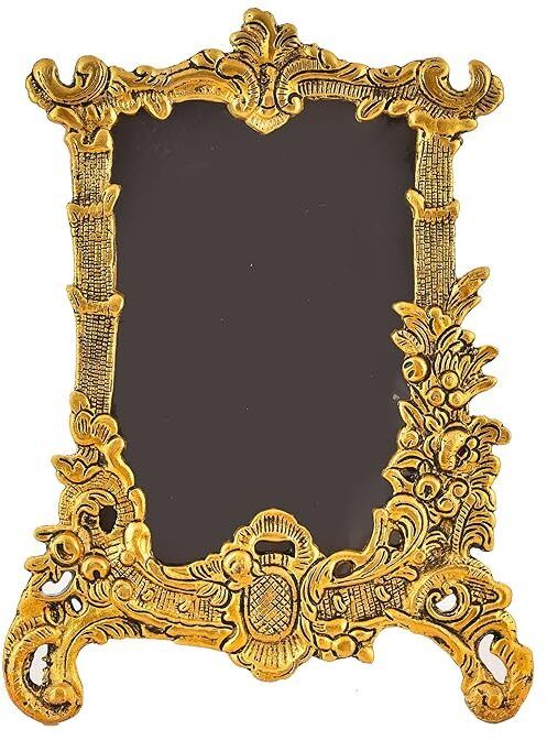 Handicrafts | Rectangular Metal Photo Frame | Table Top Photo Frames 8.5 inch Table-image-42