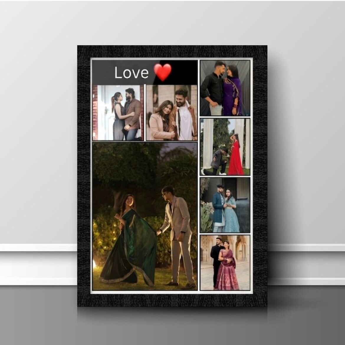 Coupale , Birthday ,Annivarsy For Gift 33 inch Wall-image-43