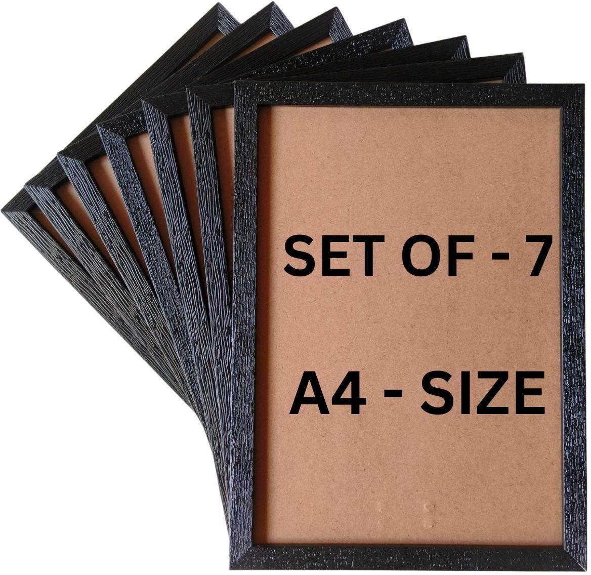 7 pc photo Frame A4 size 12 inch wodden-image-4