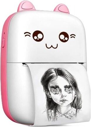 Pacific Trading Mini Thermal Bluetooth Printer Photo Printer