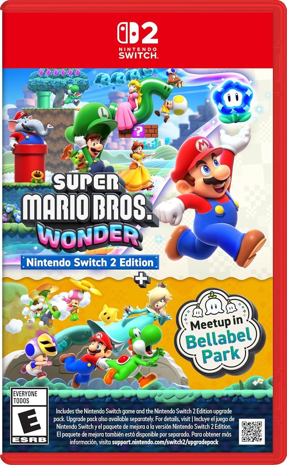Super Mario Bros Wonder Nintendo Switch 2 Games With Free Key Chain | Switch 2 Physical Cartridge Edition | New Mario Platform Adventure Nintendo Game | Compatible with Nintendo Gaming Console | Best Value for Game Lovers (Nintendo Switch 2 Edition + Meetup in Bellabel Park)-image-13