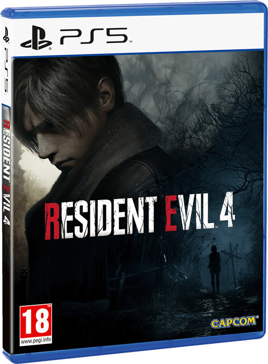 Resident Evil 4 PS5 Game CD | Ultimate Horror Survival Experience | Enhanced Graphics | Smooth Gameplay | Immersive Audio | Top Performance | Standard Edition | Next-Gen Gaming Adventure image 1