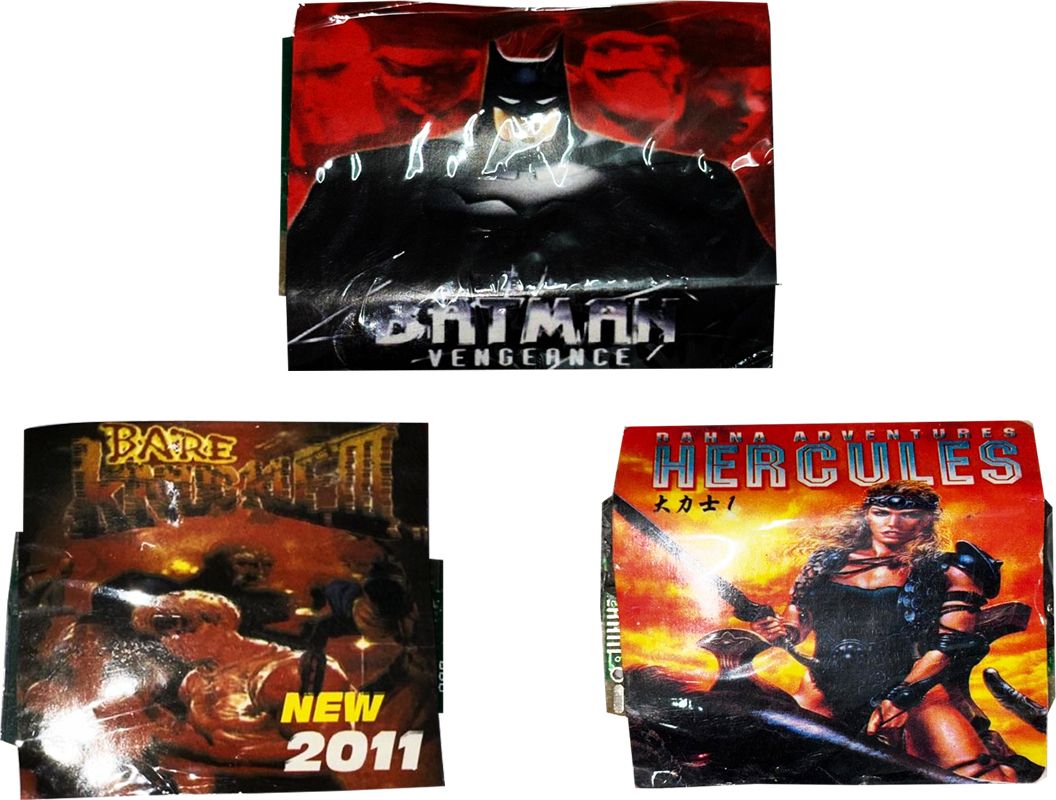SEGA 16 Bit Retro Game cassettes BARE, BATMAN, HERCULES (BARE, BATMAN, HERCULES)-picture-17