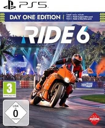 RIDE 6 Day One Edition PS5 Game CD | Motorcycle Racing Simulation with Iconic Bikes | Off-Road Tracks | Champion Challenges & High-Speed Riding Gameplay | ps game for PlayStation Players | playstation 5 games for Racing Fans (Day One Edition)-picture-10