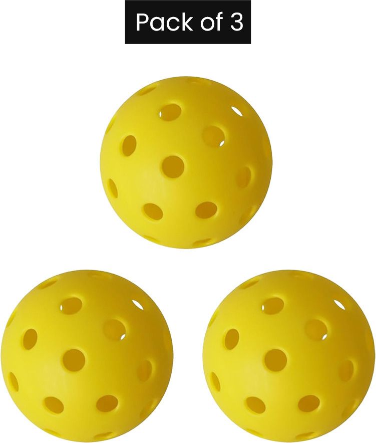 ssuca 40 Hole Pickleball Ball Set Yellow High Bounce Durable Injection Ball Outdoor Pickleball Ball-picture-11