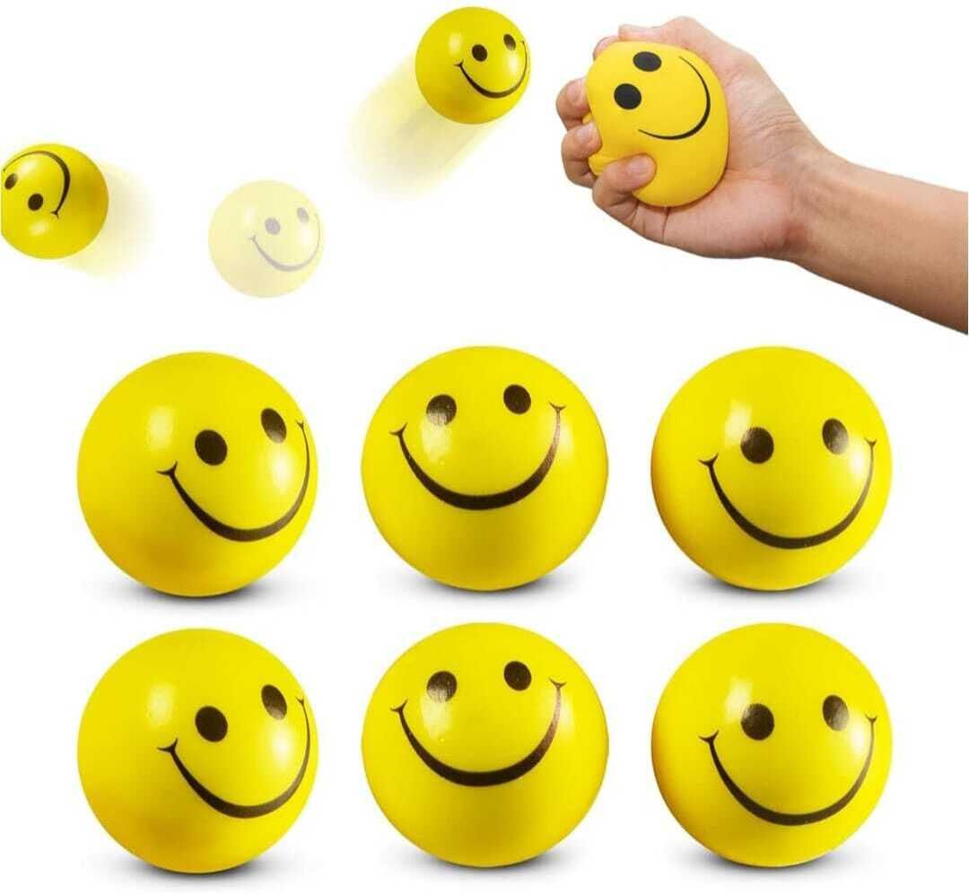 Stress Relive Smiley Ball, Exercise & Fitness Pickleball Ball-image-19