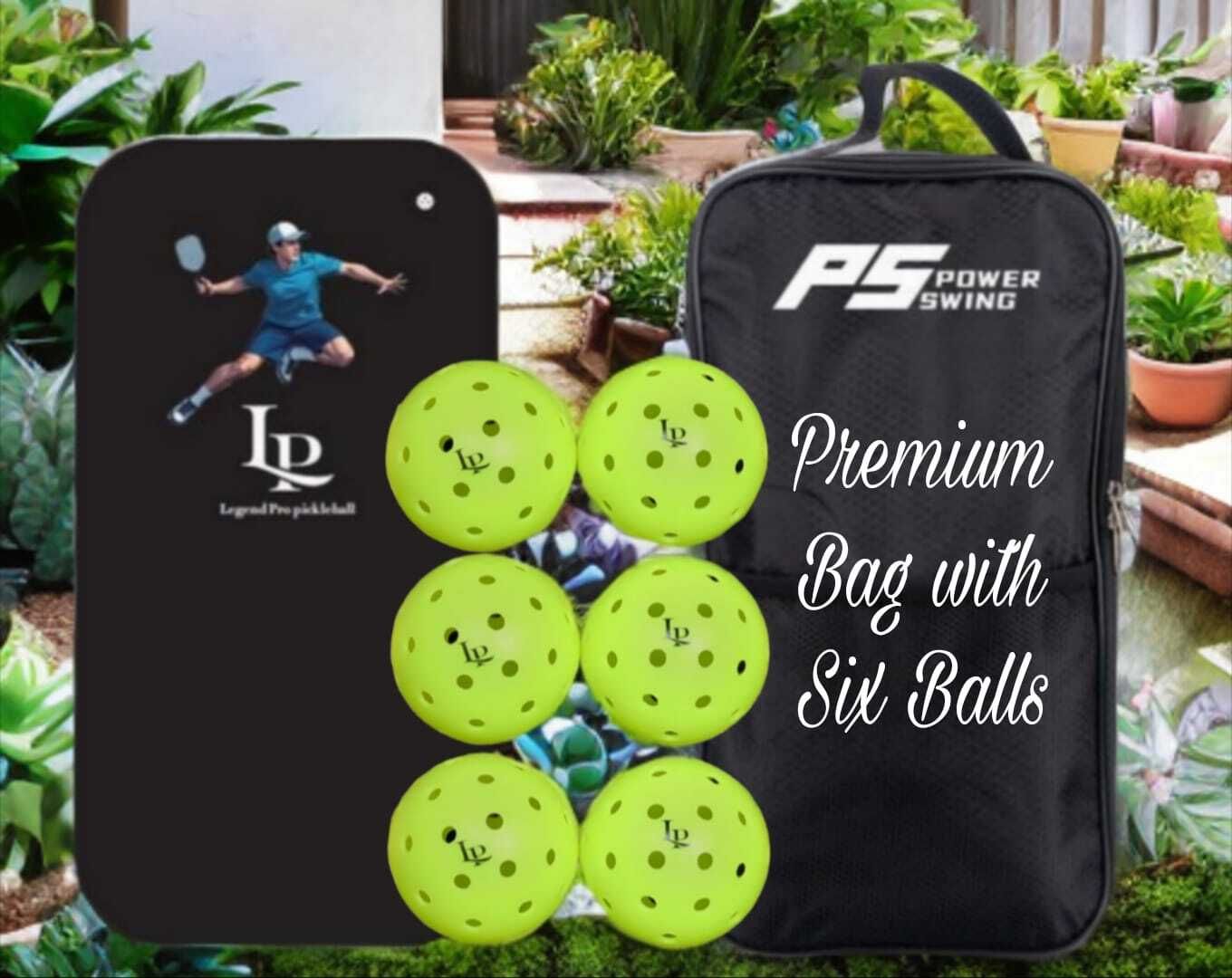 BALL 40 HOLE + PREMIUIM BAG Pickleball Ball